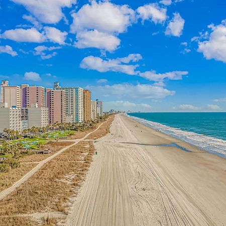 Oceanfront 2 Bedroom 3 Bathroom Unit 539-540 - Sleeps 10 شاطئ ميرتل المظهر الخارجي الصورة