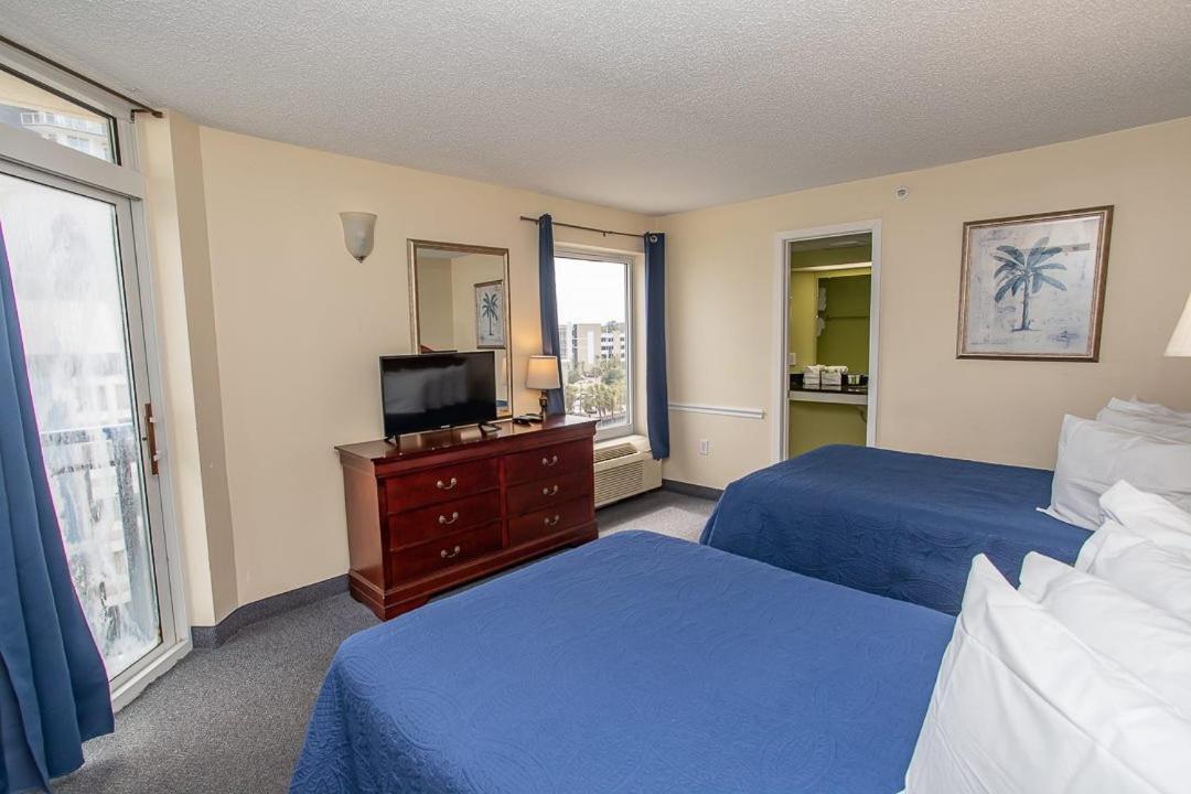 Oceanfront 2 Bedroom 3 Bathroom Unit 539-540 - Sleeps 10 شاطئ ميرتل المظهر الخارجي الصورة