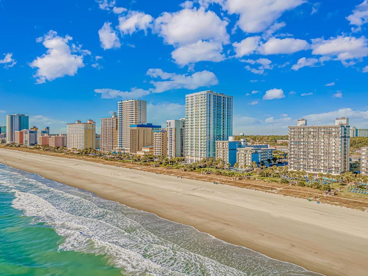 Oceanfront 2 Bedroom 3 Bathroom Unit 539-540 - Sleeps 10 شاطئ ميرتل المظهر الخارجي الصورة