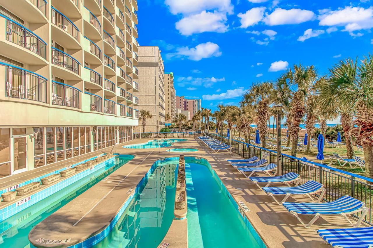 Oceanfront 2 Bedroom 3 Bathroom Unit 539-540 - Sleeps 10 شاطئ ميرتل المظهر الخارجي الصورة